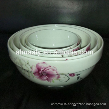 wholesale porcelain soup bowl set